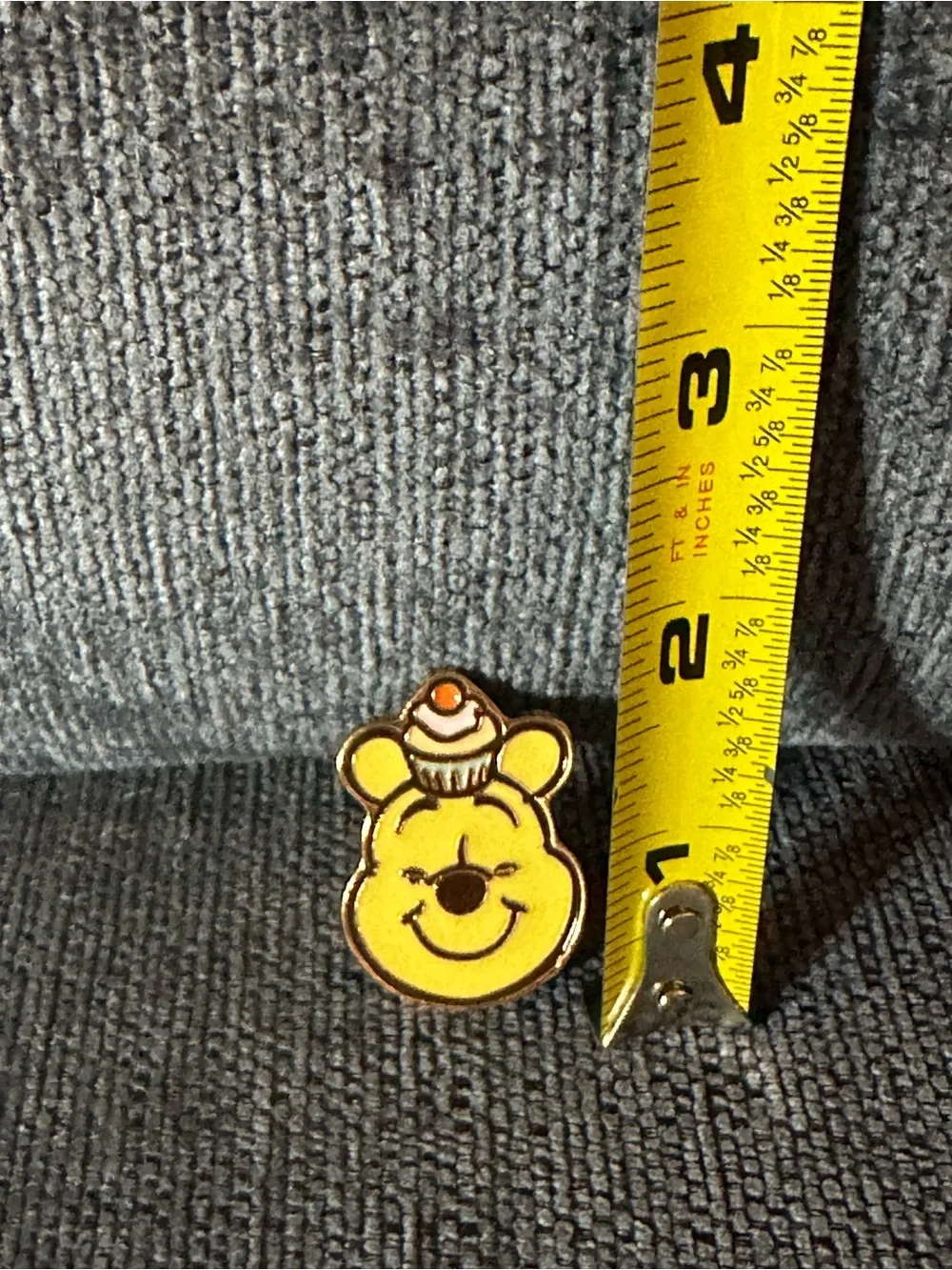 Winnie the Pooh Cupcake Pin